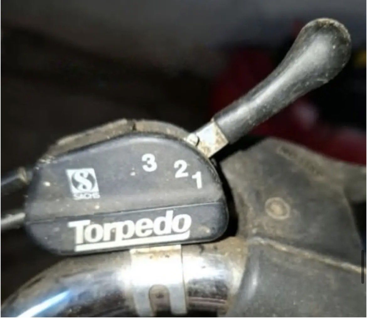 Torpedo 3-Gang Schaltung von Sachs hatten damals völlig gereicht. Alles andere war ein Rennrad.