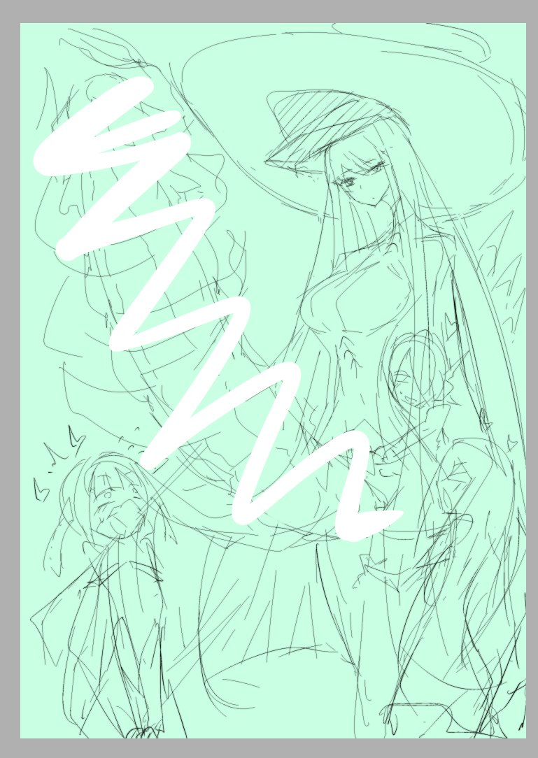 色々本格始動の前に今日は心ゆくまで描くことにしました… 