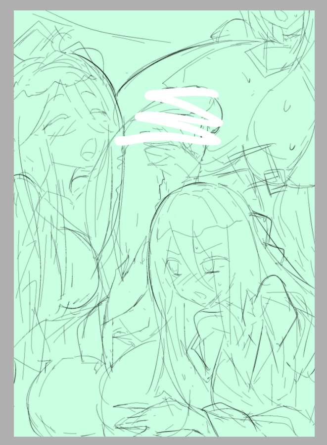 色々本格始動の前に今日は心ゆくまで描くことにしました… 