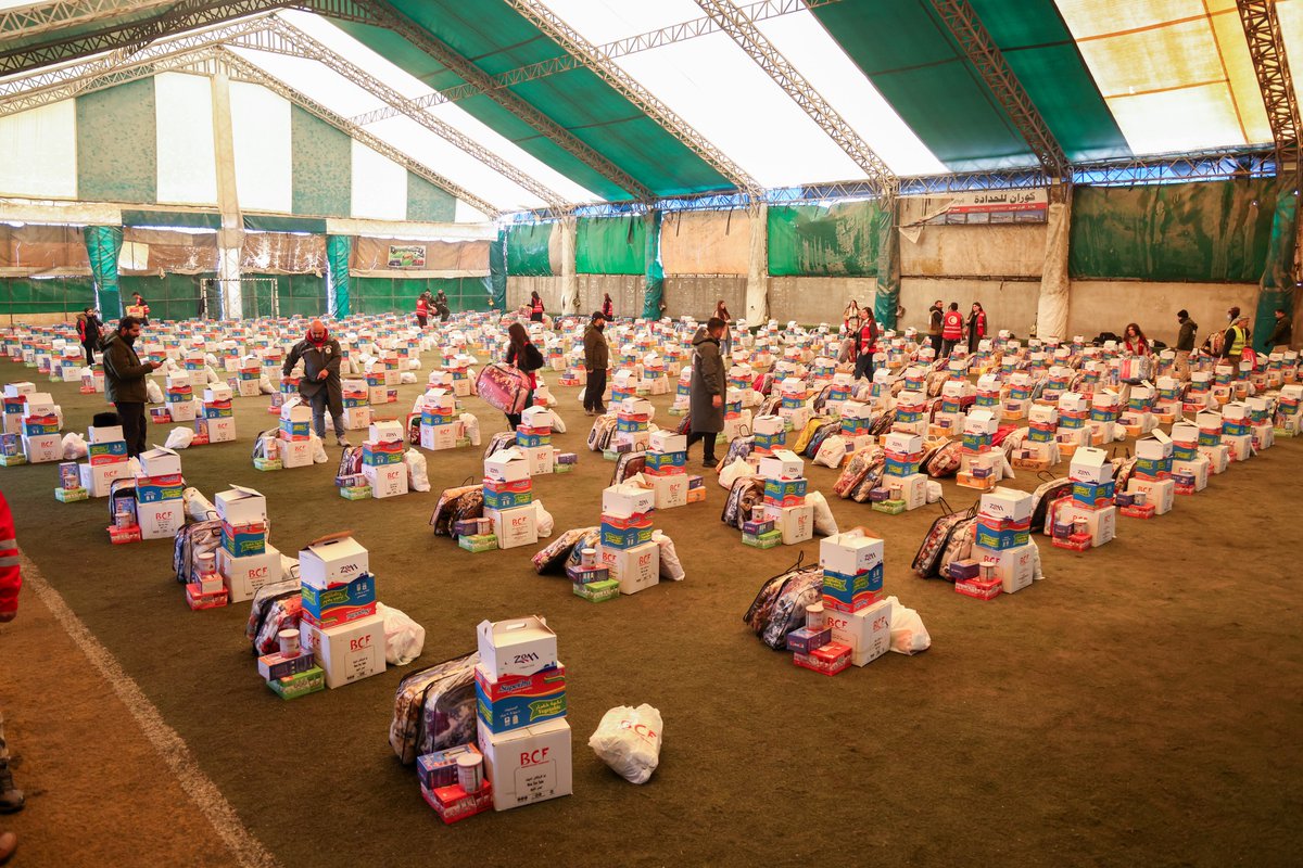 Distribution of Food and Non-Food Assistance in Qamishlo With the ...