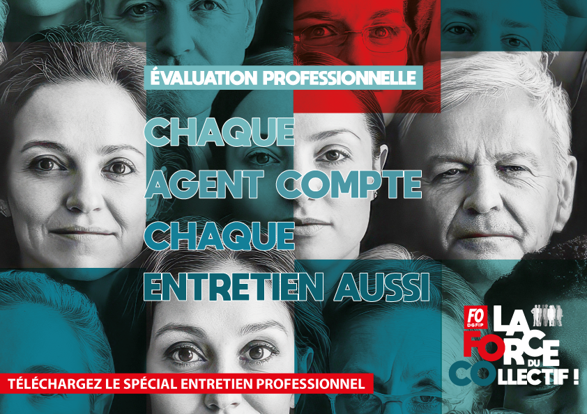L'entretien professionnel occupe désormais une place centrale dans les déroulements de carrière. Ne laissez rien au hasard. Dans vos services, vos directions, les équipes F.O.-DGFiP vous guident, vous conseillent et vous accompagnent. 
#LaForceDuCollectif
urlr.me/3GWyVb