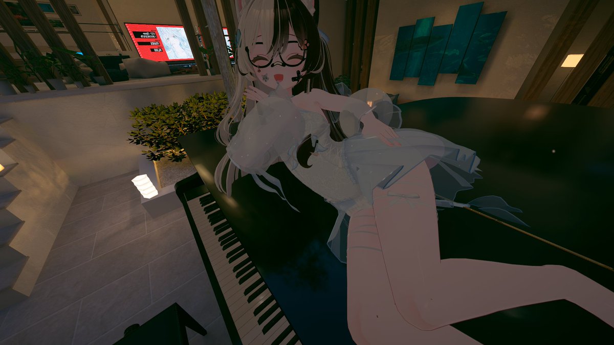 InuhimeTina's tweet photo. Play a song for me~ and i'm going to let you play with me~ 

  #lewdtuber  #vtuber  #lewd #vr https://t.co/4AMA88UKgl
