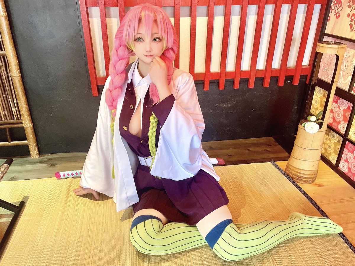 鬼滅の刃】恋柱 甘露寺蜜璃ちゃん コスプレお写真まとめ