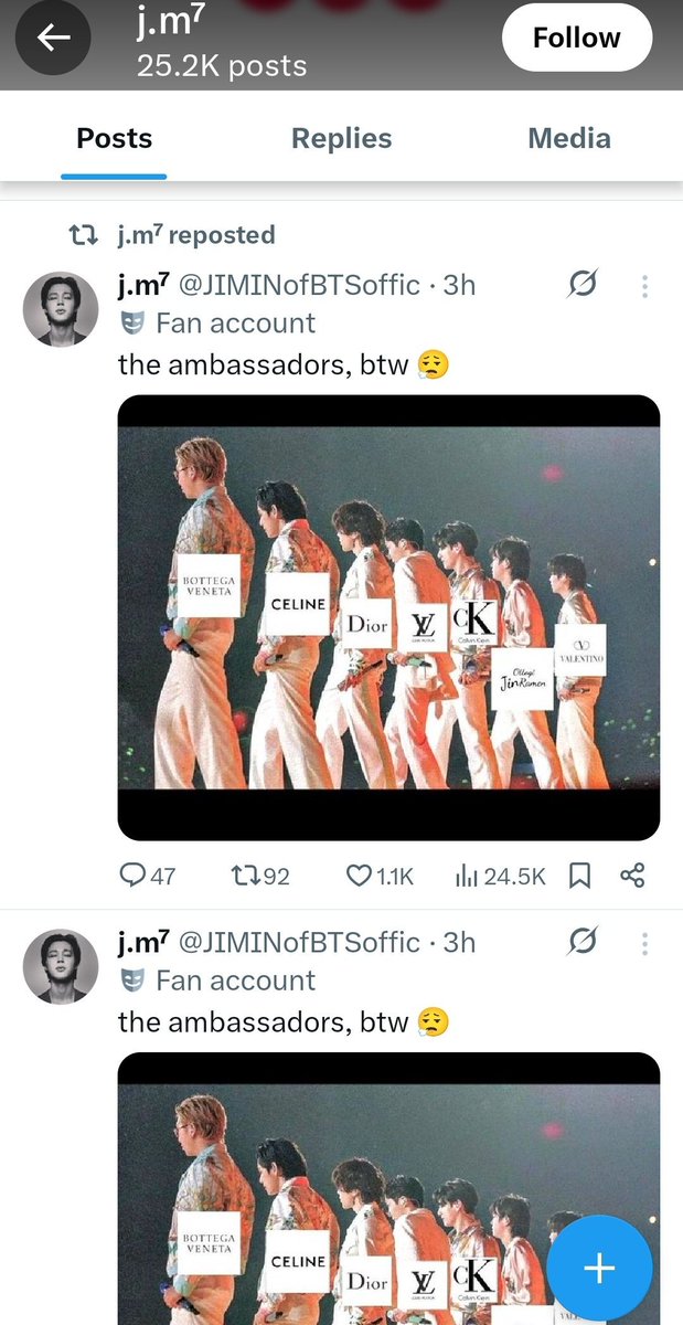 ksjmylullaby's tweet image. the bar is so low to be ot7, how did you not know that his contract with jin ramen is over and he still has a lot of brands on his body