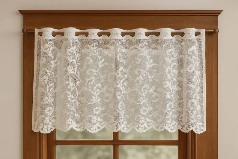 GoodVintageArt1's tweet photo. Vintage white tulle valance – Short French Lace Openwork Scalloped hem Half curtain #Floralvalance #Sheervalance #Farmhouse #WindowDecor #Housewarming #valance
https://t.co/MPHiPLdlrG https://t.co/qR3lzD2wTP