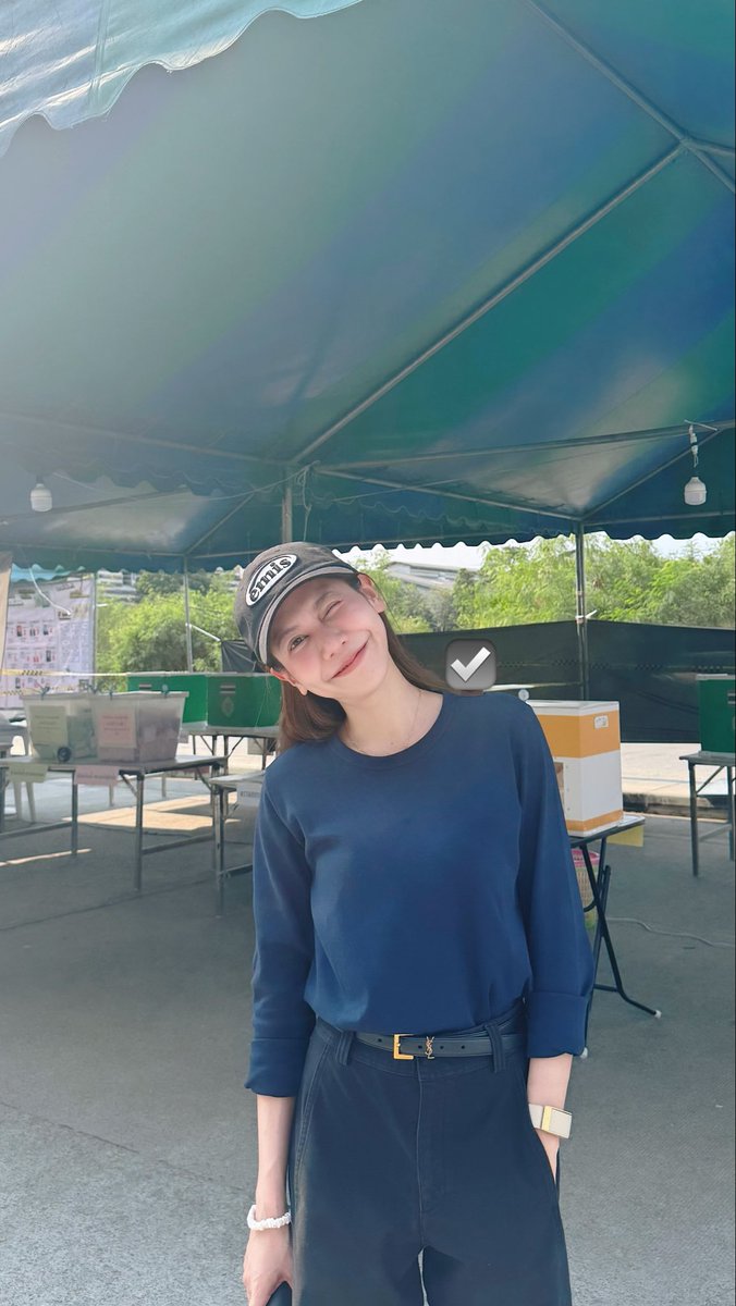 มาใช้สิทธิ/ลงประชามติกันนะคะ😊
#เลือกตั้ง69