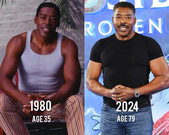 Rainmaker1973's tweet image. This is 80 and, without a wrinkle on his skin, he aims to reach 100 in 2045. 

He beat cancer twice: his name is Ernie Hudson.