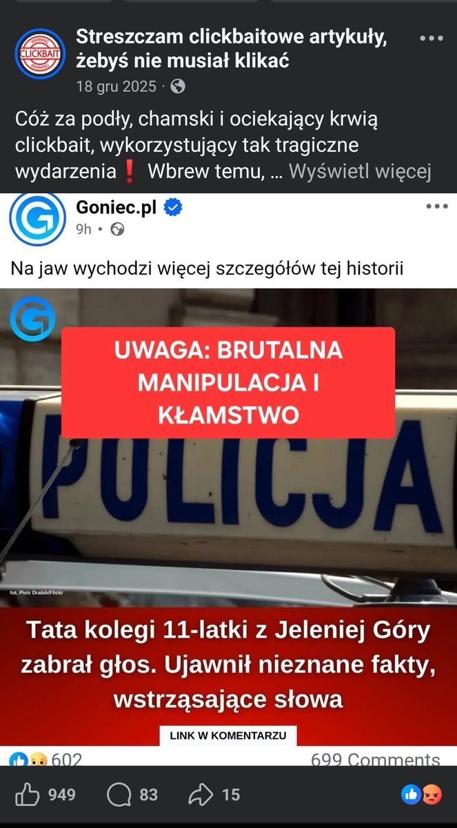 orzelkarol's tweet photo. @SchwertnerPL Z tego jest Pan dumny? Bo tych przykładów jest o wiele więcej https://t.co/TGx3GY7sRw