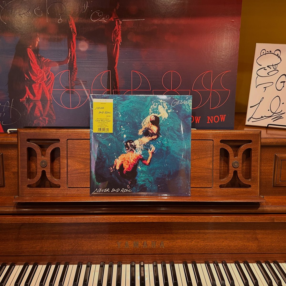 ❤️‍🔥PICK UP❤️‍🔥 GEZAN 『NEVER END ROLL (Clear Blue Vinyl
