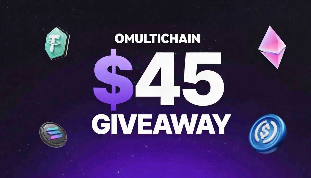 Giveaway! 🎉

▫️$45 in $USDT

- follow me and <a href="/TheCryptv/">TheCrypt</a> 
- like and RT

🔸bonus entry; tag a friend

ends in 24hrs - good luck 🍀