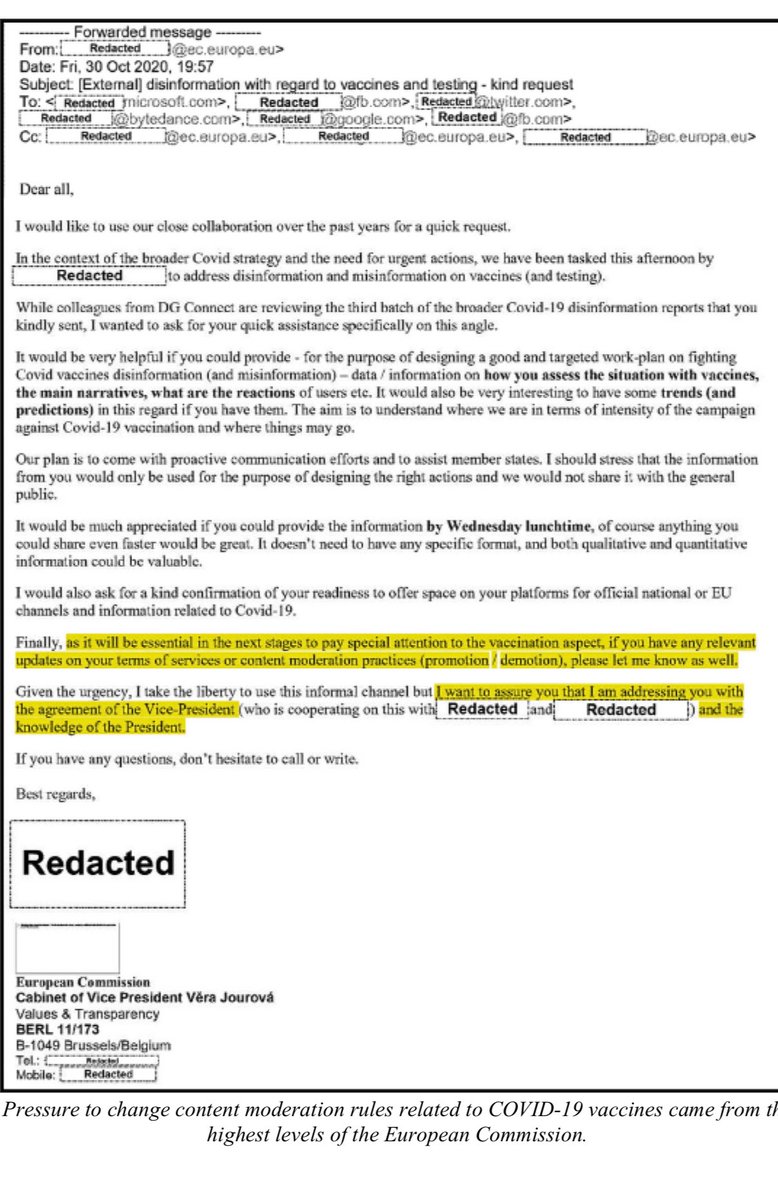 Genau mein Humor: Noch bevor klar war, ob und wie die #Covid-Impfstoffe wirkten, plante man in Brüssel, wie man gegen „Desinformation und Fehlinformationen“ dazu vorgehen könnte. Doch auf die Kontrolle der klinischen Studien der Hersteller vor Ort verichtete man lieber👇
