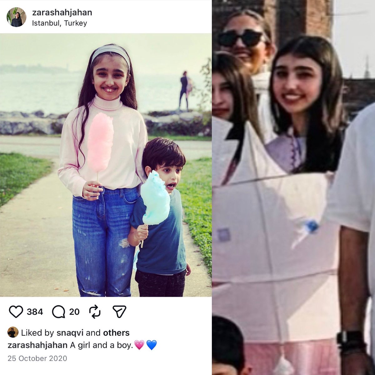 EPropoganda1's tweet image. 6 سال پہلے پتنگوں پر QR Code کون جنریٹ کررہا تھا ؟

علیمہ خان کے بچے جو پتنگ اڑا رہے ہیں ان میں ایک بچی کی 2020 کی فوٹو بھی موجود ہیں 2020 میں وہ بچی تھی اب وہ بڑی ہوکر حالیہ بسنت تہوار منا رہی ہے۔