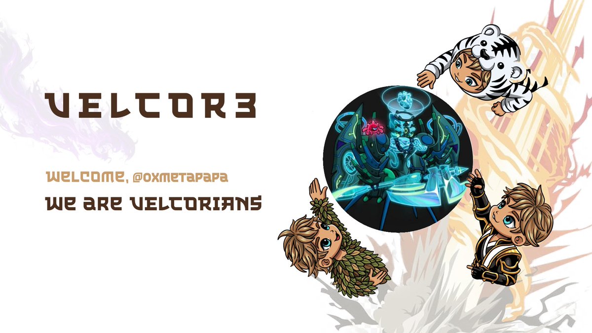 Congrats <a href="/0xmetapapa/">metapapa(HV-MTL)</a>

You’ve been approved for VELIST.

Welcome to VELCORIANS.