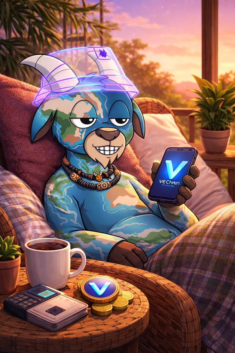 GM ☕️

Not chasing pumps.
Not stressing charts.
Just holding $VET and trusting fundamentals. 📊
Sundays = conviction check ✅

<a href="/vechainofficial/">VeChain</a> 🚀