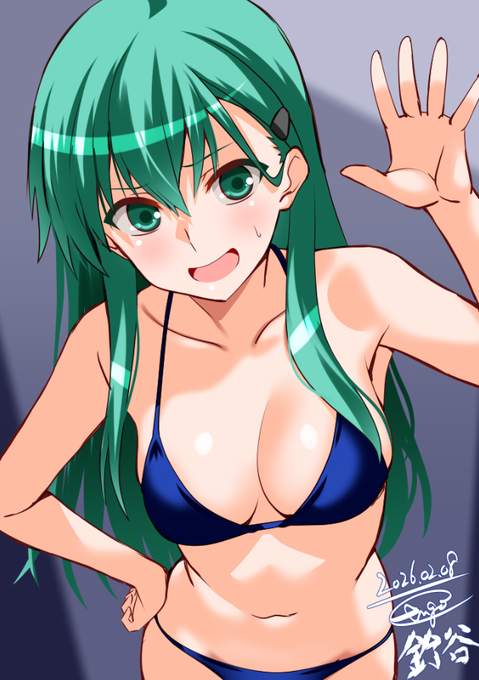 ち、ちっす、てーとく!
鈴谷特性の抱き心地いい抱き枕持ってきたよ!

#艦これ版深夜の真剣お絵描き60分一本勝負 
#艦これ版真剣お絵描き60分一本勝負_20260208 