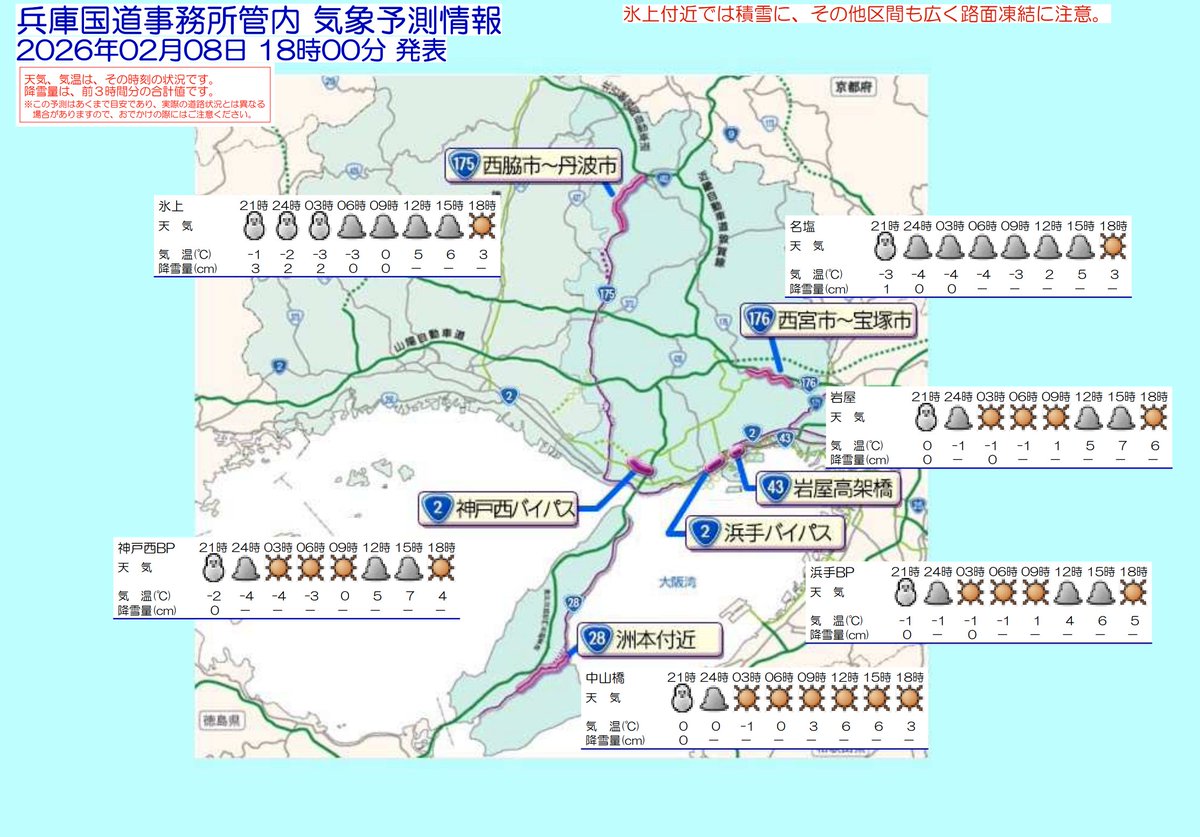 国土交通省兵庫国道事務所 tweet media