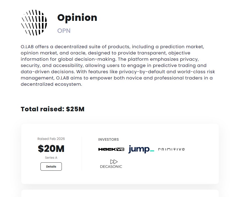 Big news for prediction markets! 

🚨 $OPN AIRDROP IS LIVE 🚨

opinion-trade.xyz/points

Opinion × Binance Wallet Booster Campaign is rolling out now

Eligible:
→ Enough $BNB chain activity
→ Binance Wallet user
→ Prediction market participant
→ Early supporter

Even a single