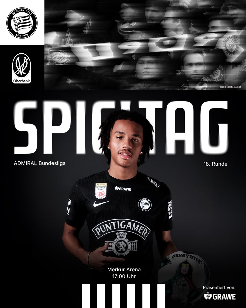 SKSturm's tweet image. Heimspieltag! Endlich wieder #AdmiralBL in Graz-Liebenau! ⚽ 🏟️ #sturmgraz #STUSVR #GRAWE