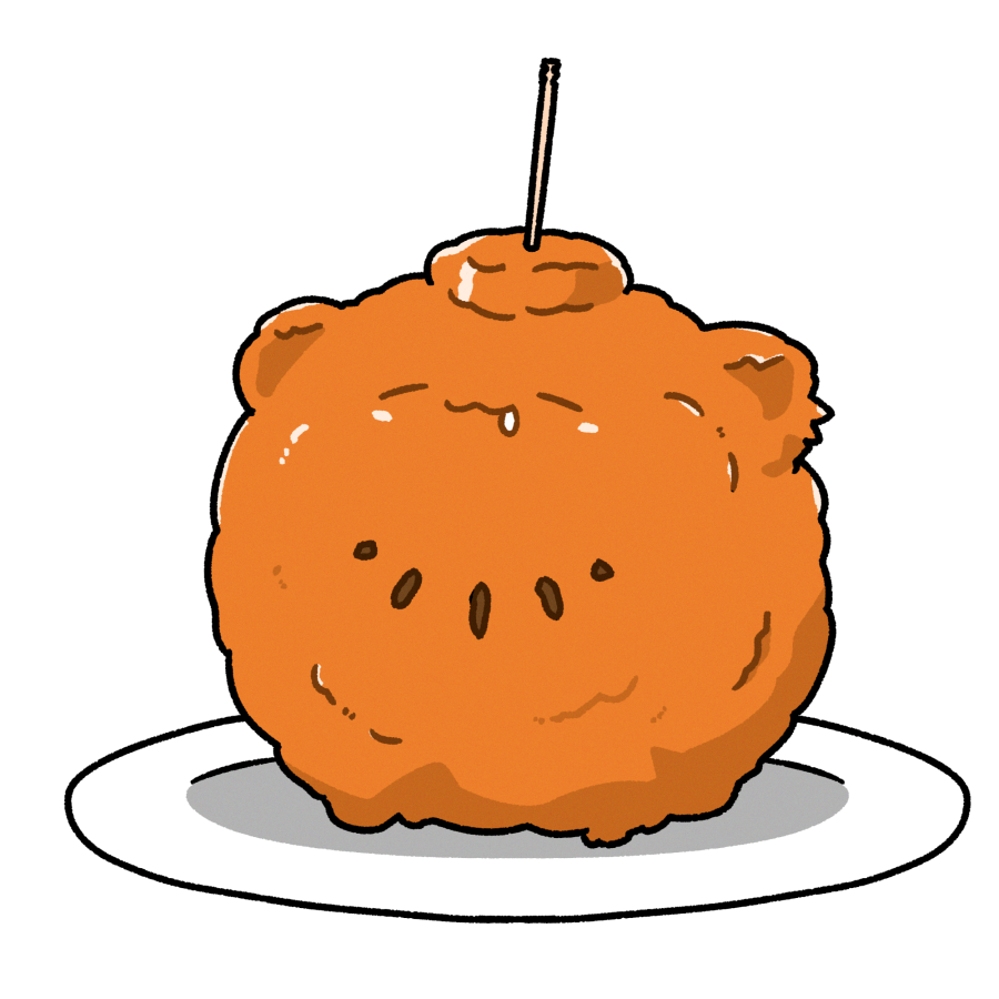 #ししデコ
弾ける美味しさSSRBからあげ