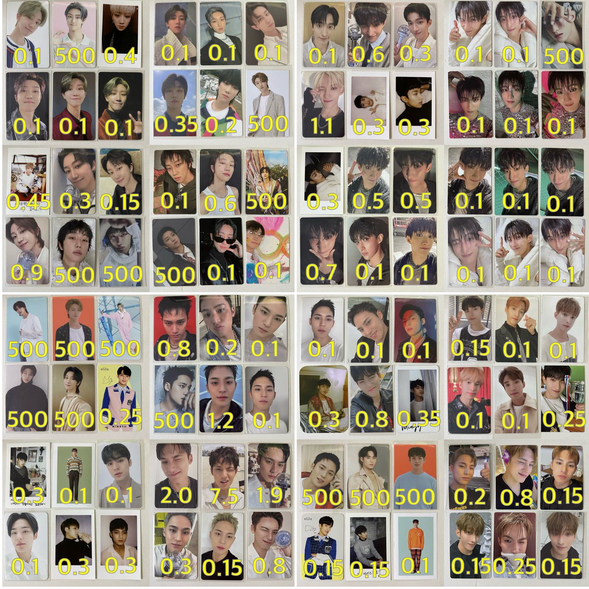 세븐틴거래계 tweet media