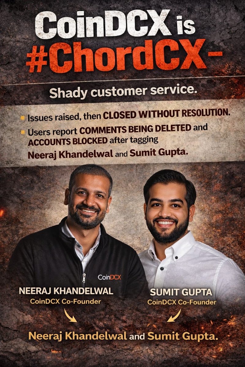 vyasvijit's tweet photo. @smtgpt @CoinDCX is chor dcx....@smtgpt is a Natwarlal crook of highest order..no need of of chat gpt, scammers like u are all over Social Media scamming people. Chomu https://t.co/hDKIUAlA5g