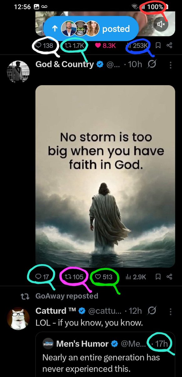DeanDavis33's tweet image. 🐸1️⃣7️⃣ #Seventeen 🪞
1️⃣0️⃣5️⃣ #OneZeroFive 
5️⃣1️⃣3️⃣ #FiveOneThree 
2️⃣5️⃣3️⃣ #TwoFiveThree 
1️⃣3️⃣8️⃣ #OneThreeEight 
🎰 #WhatAreTheOdds 🪽
💯 #OneHundredPercent 🐇