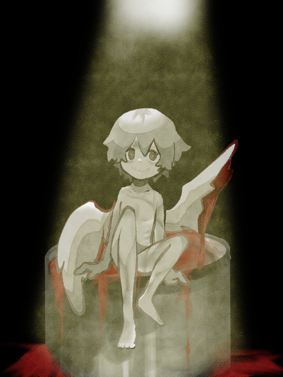 maple937272's tweet photo. “折翼天使”
#イラスト
#絵画 https://t.co/vB2o4fVXqR