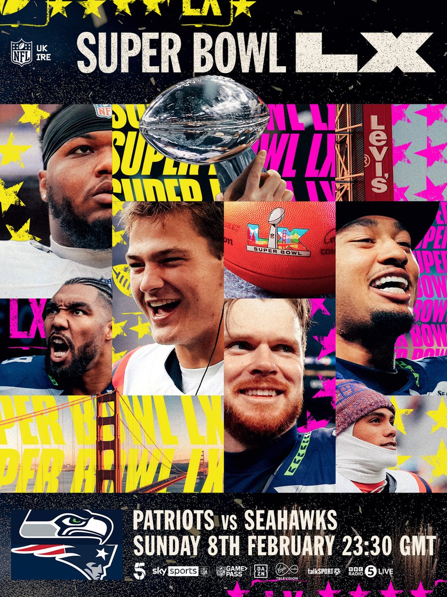 It's finally Super Bowl Sunday!!!

Who's tuning in to the big game tonight? 

📺 <a href="/SkySportsNFL/">Sky Sports NFL</a>, <a href="/NFLonDAZN/">NFL on DAZN</a>, <a href="/channel5_tv/">Channel 5</a>, <a href="/VirginMediaIE/">Virgin Media Ireland</a> 
📻 <a href="/talkSPORT/">talkSPORT</a>, <a href="/5liveSport/">BBC 5 Live Sport</a>