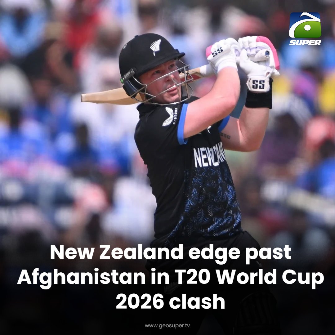 geosupertv's tweet image. New Zealand make triumphant start! 👏😍

Read More: geosuper.tv/latest/53173-t…

#T20WorldCup #AFGvNZ