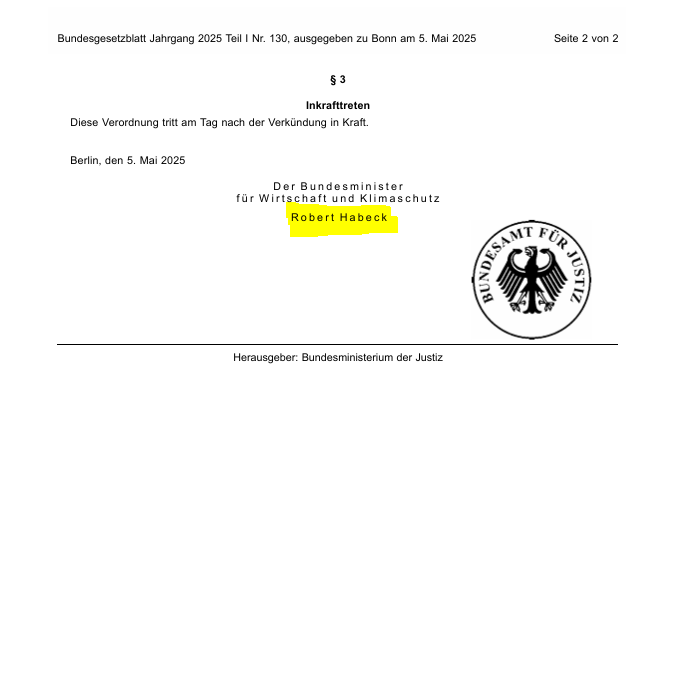 Grüne sorgen sich um die Füllstände der Gasspeicher und vergessen dabei so nebenbei, dass es ihr Minister war, der niedrigere Füllstände per Verordnung erlassen hat.