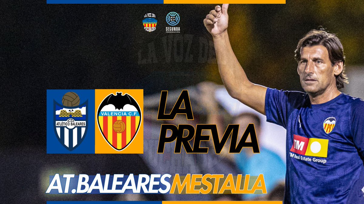 ⚽ El #VCFMestalla vuelve a Palma para medirse al @AtleticBalears en una nueva etapa del 'Tour del play-off'.

🦇 Pese a no estar dejando las mejores sensaciones, los de ANGULO están enrachados y decidirán su objetivo en febrero.

📲 Aquí la PREVIA. ⬇️
🔗 lavozdelpuchades.com/2026/02/07/el-…