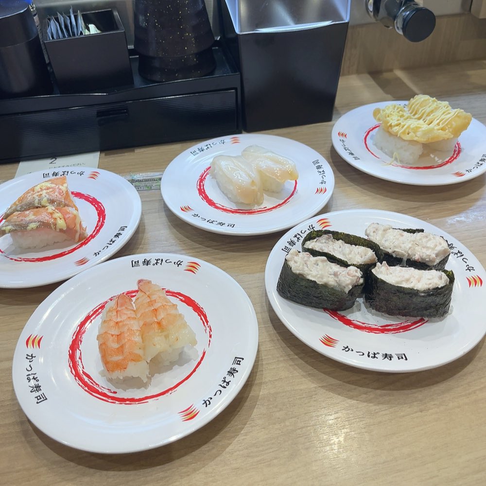 寿司🍣🍣

サラダとエビとイカ天

ベスト3