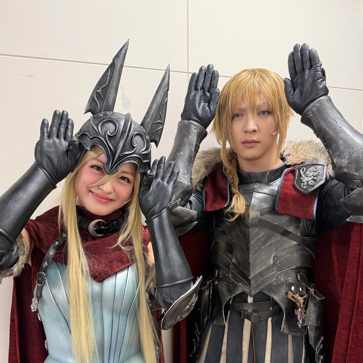 kiyoisaki_0805's tweet image. ファンの人からリクエストを頂いたので
モント様にお願いしたら…🐰
#舞台FFBE幻影戦争2 
#吉田仁人  くん　#MILK