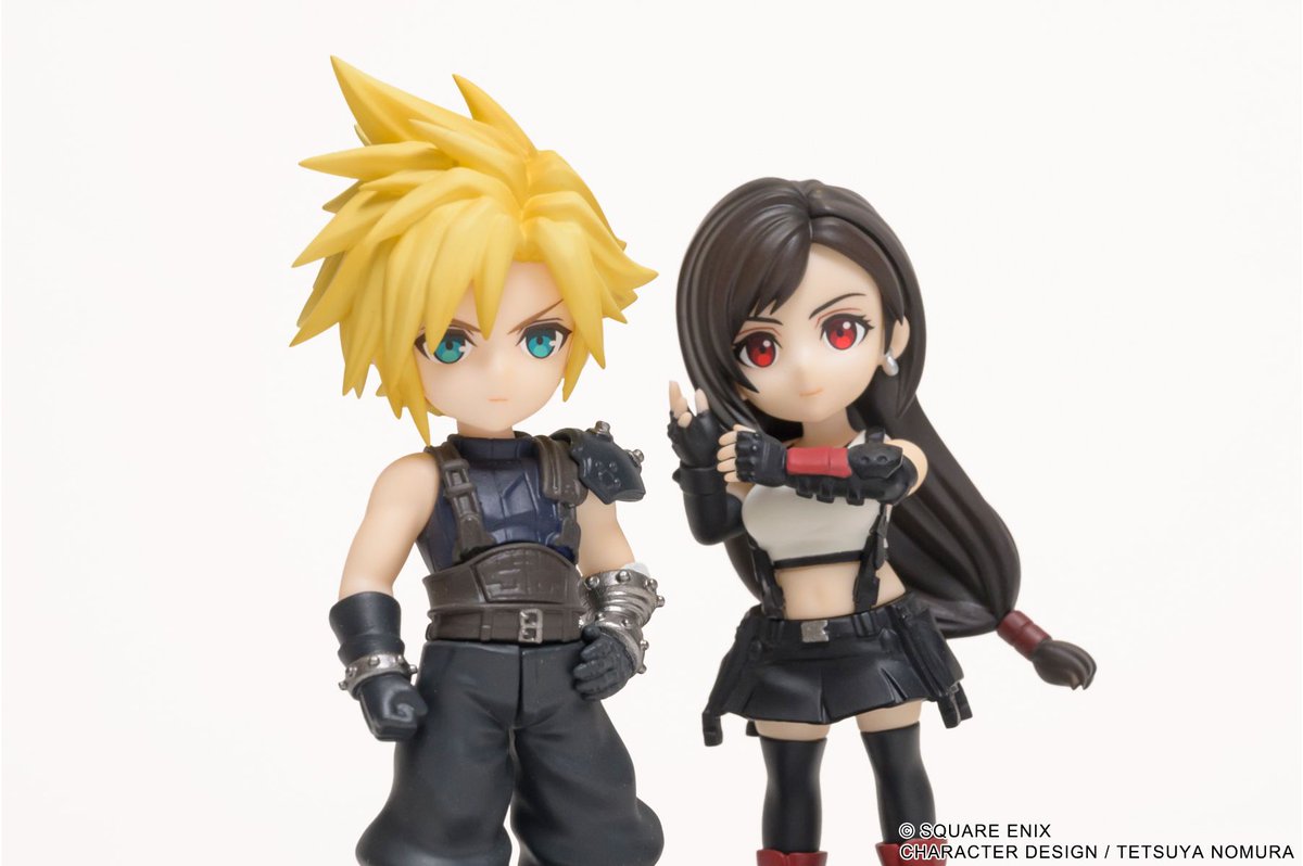 Otra nueva línea de figuras presentada en el Wonder Festival 2026 Winter es la de ADORABLE ARTS PETI de #FF7R.