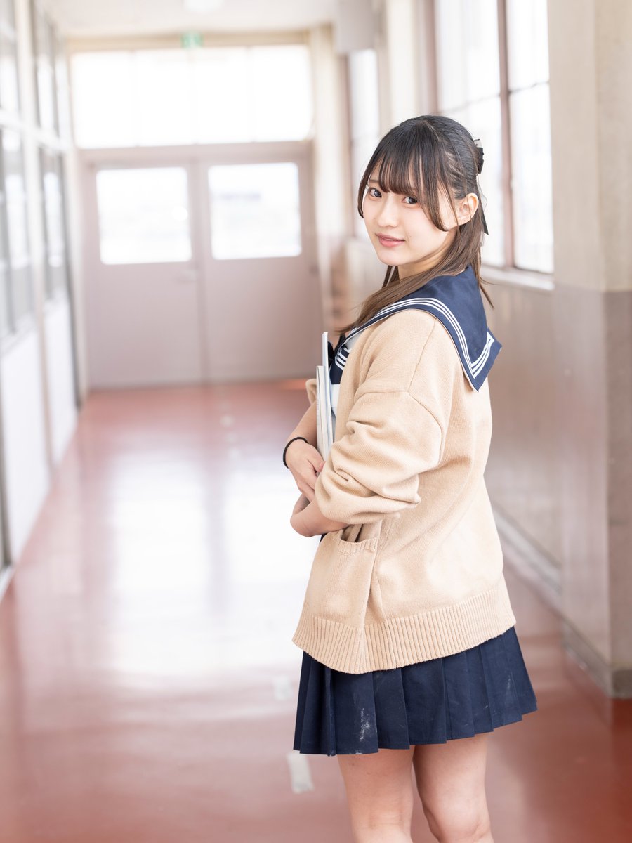 かなちゃん @MTAeLiKeMD6147 #制服ポートレート 制服ポートレート