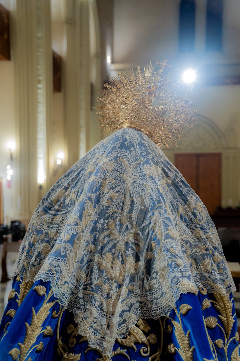 La Virgen guapa de La Mantilla.