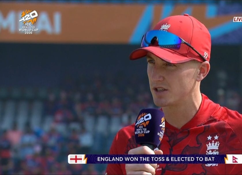 TOSS UPDATE 🚨 

ENGLAND BATTING FIRST AT WANKHEDE AGAINST NEPAL.