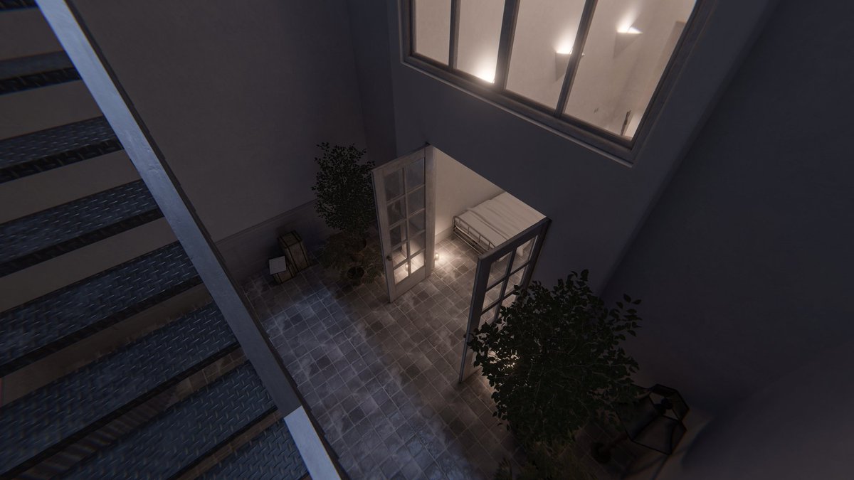 階段の下のだれかの部屋をつくりました
林檎が置かれています
vrchat.com/home/world/wrl… 

#VRChat #VRChat_World紹介