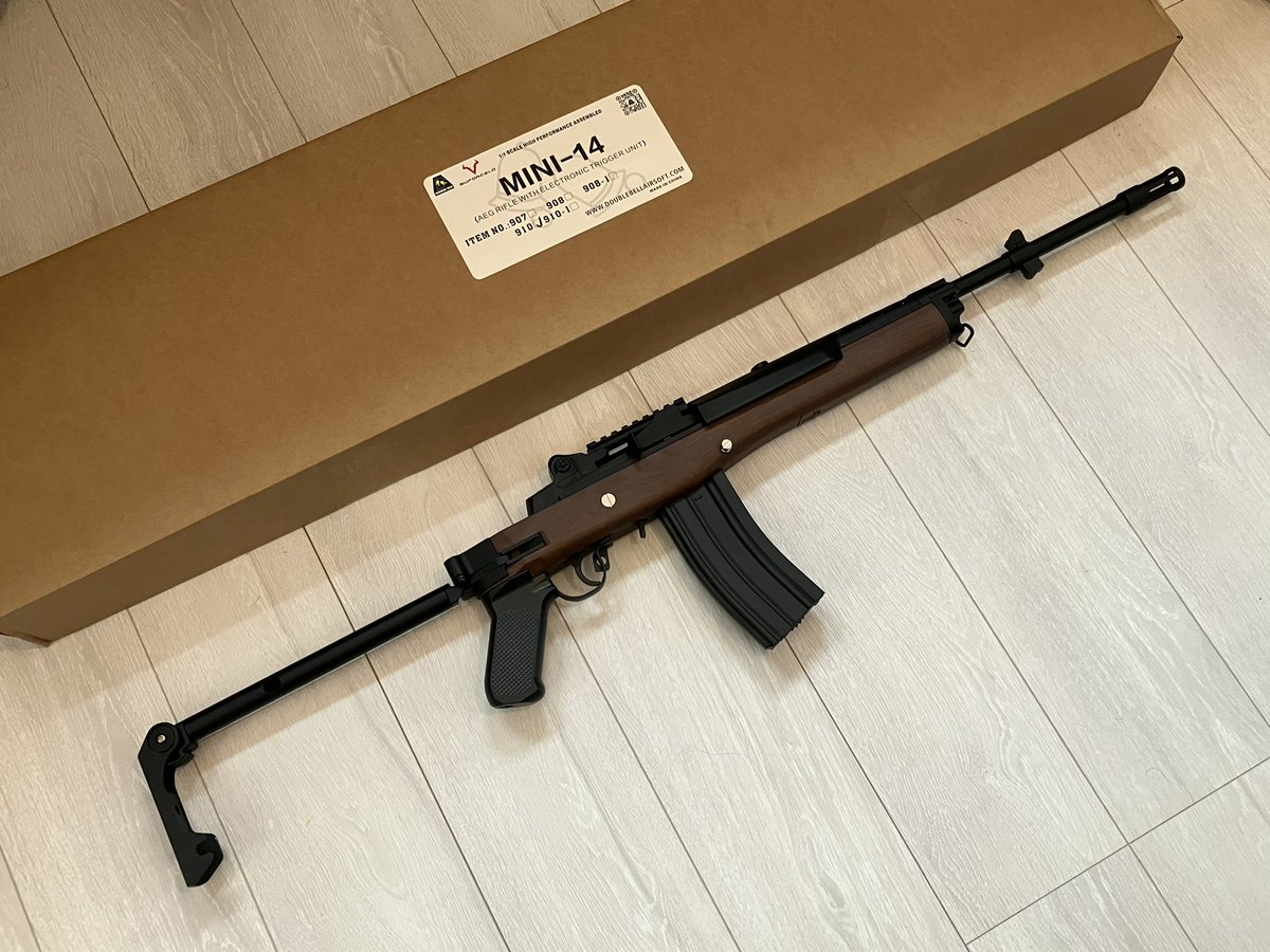 ダブルベルMINI-14が届きました スタームルガー教徒にとって悲願のエア