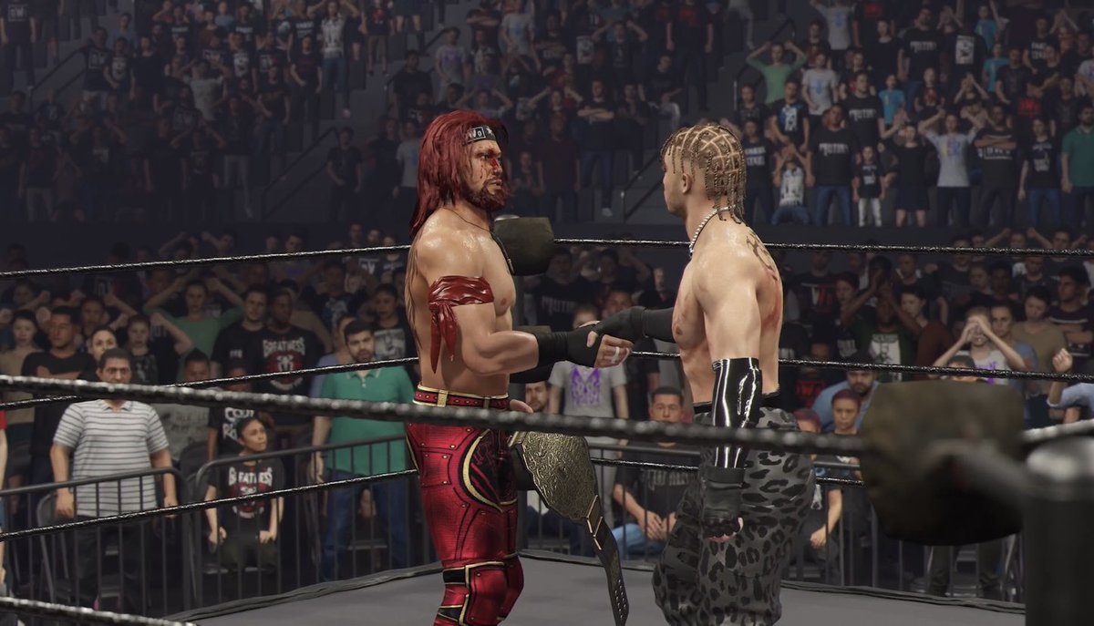 WWE2kUniverse01's tweet photo. To you, Tomorrow.
#WWE2K25 #WWE2K26 https://t.co/mWG1RiFTp5