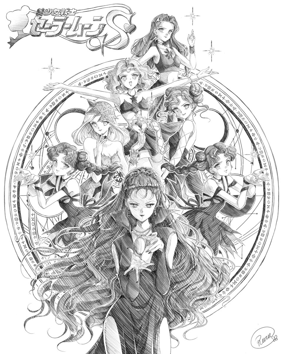 Kaolinite &amp; the Witches 5 ✨
カオリナイト &amp; ウィッチーズ5 ✨
카올리나이트 &amp; 마녀 5인조 ✨

#sailormoon #sailormoonart #witches5 #美少女戦士セーラームーン #セーラームーン #セーラームーンアート #ウィッチーズ5 #세일러문