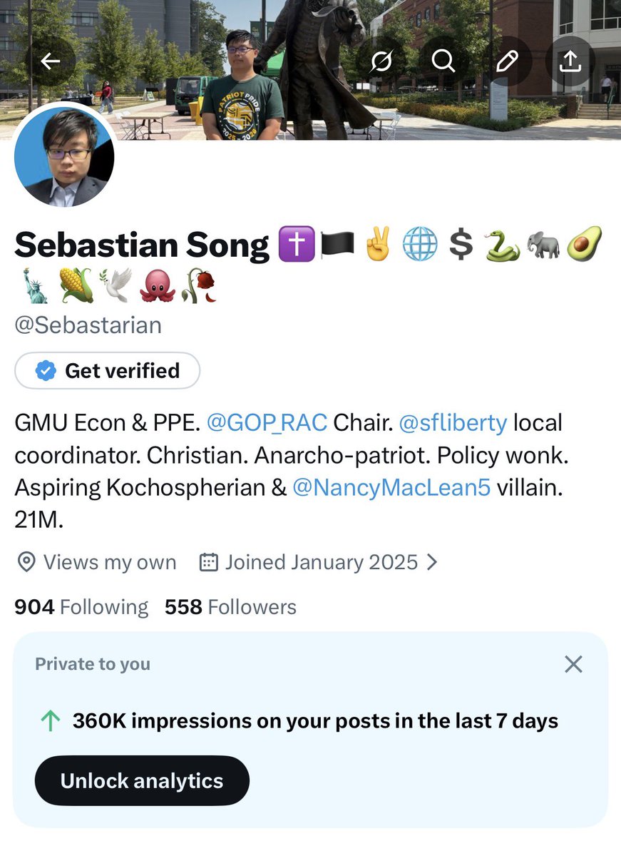 Sebastian Song ✝️🏴✌️🌐💲🐍🐘🥑🗽🌽🕊️🐙🥀 tweet media