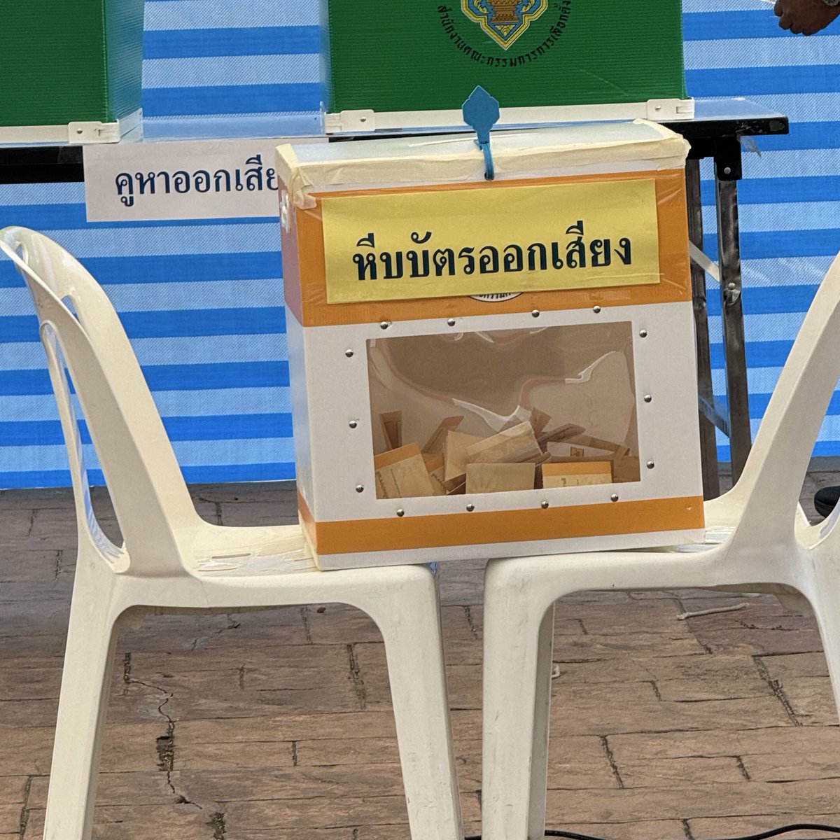 ใบชมพู เขียวเต็มกล่อง
ใบเหลืองไม่ถึงครึ่ง แงๆ ทุกคนอย่าลืมลงประชามติกันด้วยนะ 🥺🥺🥺 #เลือกตั้ง69 #เลือกตั้ง2569