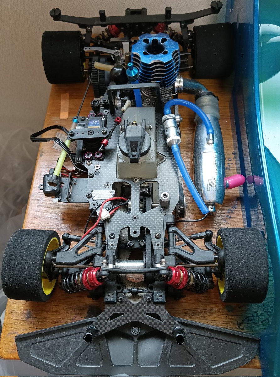 rcrcrcmania's tweet image. #kyosho
#RRR
#VONE

レーシングコンバージョンGPR概ね完成