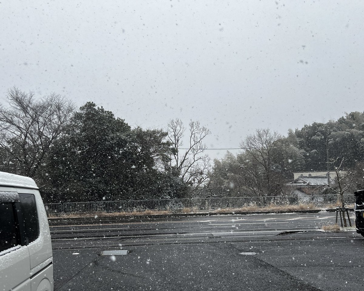 Bulletshoot's tweet photo. えー。ここは兵庫県でも南やぞ。
こんなに積もるのは、2〜3年ぶりか。 https://t.co/GzDfzdSOPQ