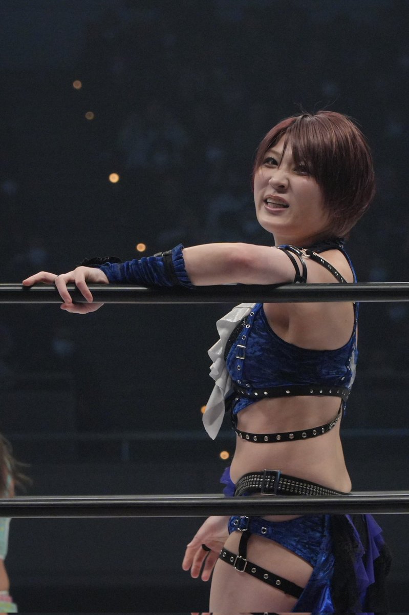 Magure_Keiji's tweet photo. 安納サオリ選手🍠✨
スターダム大阪大会
#STARDOM
#安納サオリ
#絶対不屈彼女 https://t.co/Ir043QReyn