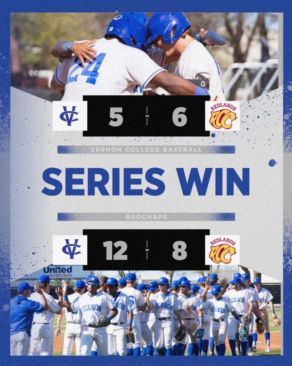 Vernon College Baseball tweet media