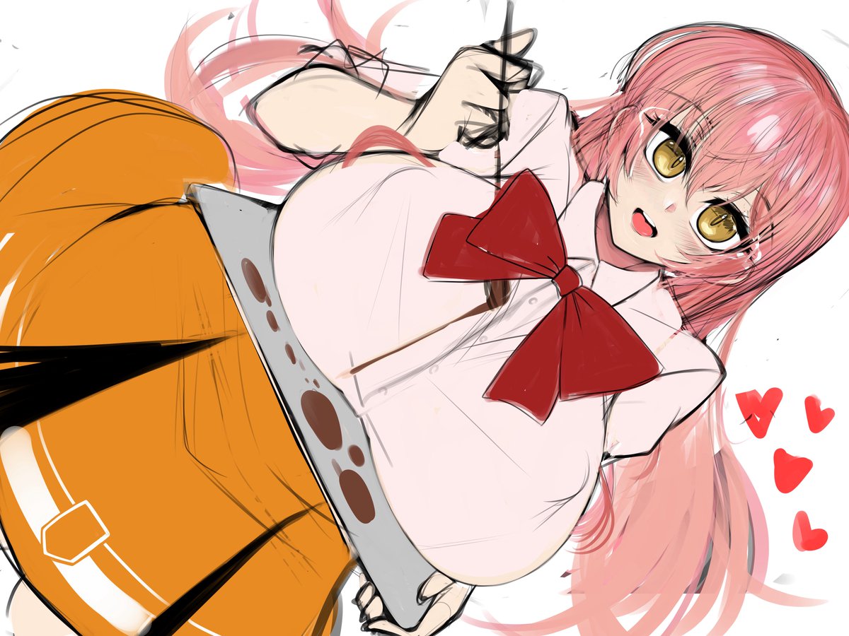 顔がようやっと納得いく感じになったかな

裸と、制服と、制服エプロンと、裸エプロンとで差分作りたい 