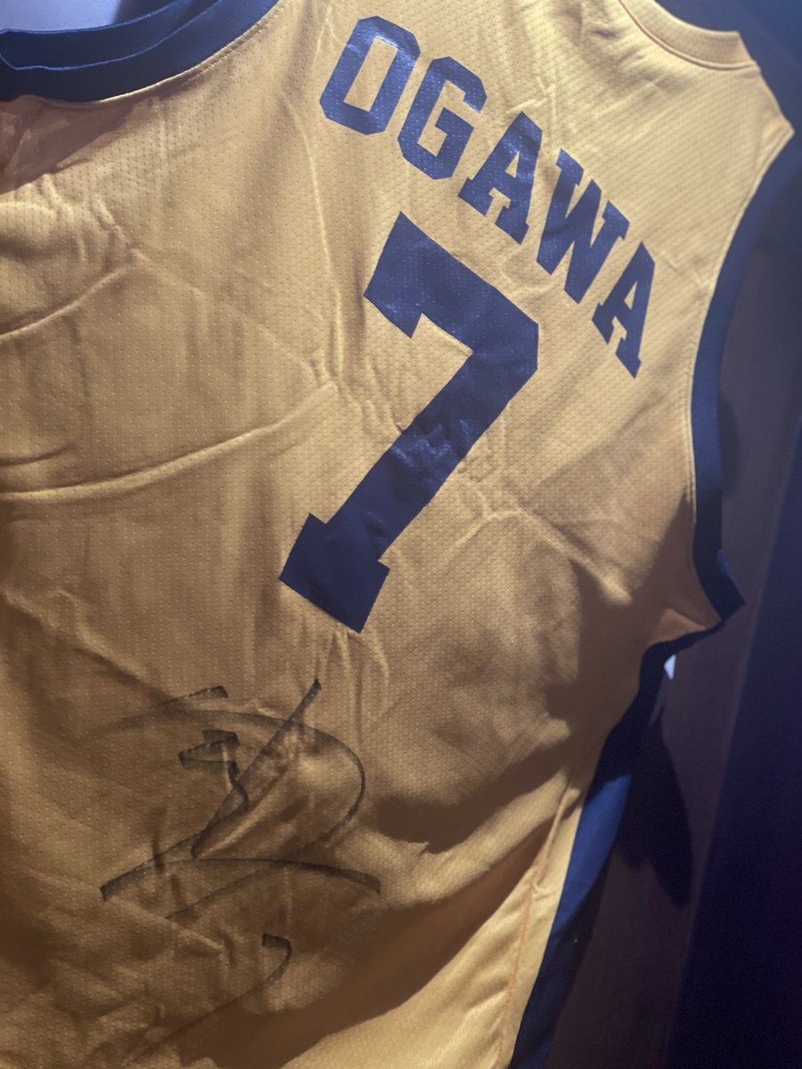 娘の為に… サインかいて頂きました。 小川選手ありがとうございます