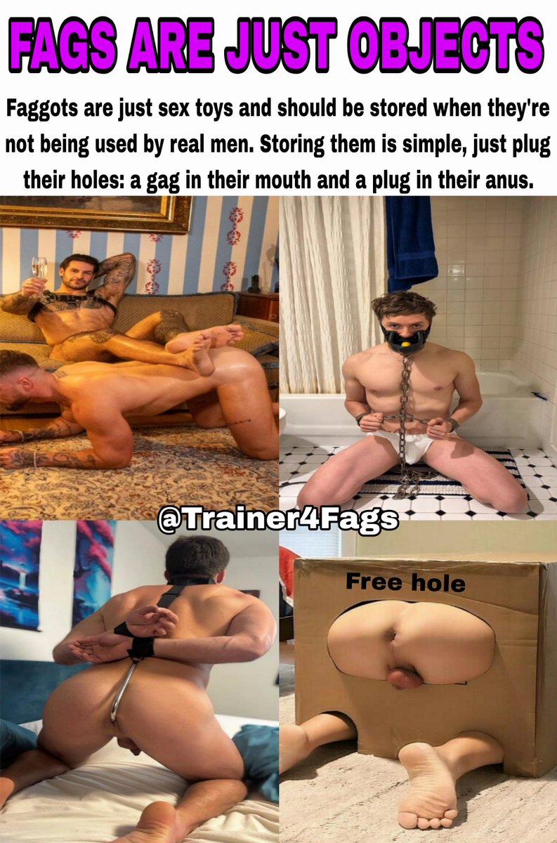 Just accept your position in the natural hierarchy and serve real men!!💪🔒
#fag #exposedfag #gayslave #gooning #gay #smalldick #deepthroat #faghumiliation #chudai #exposed #worship #gaybdsm #caged